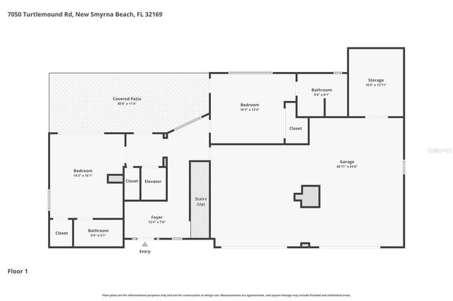 7050 TURTLEMOUND ROAD, New Smyrna Beach, FL 32169