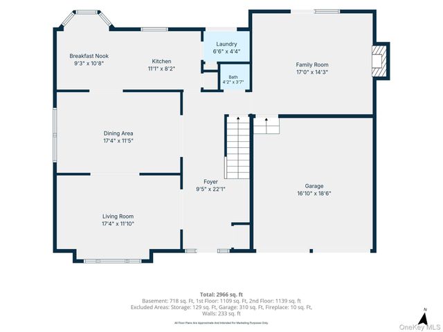 17 Cedar Place, Kings Park, NY 11754