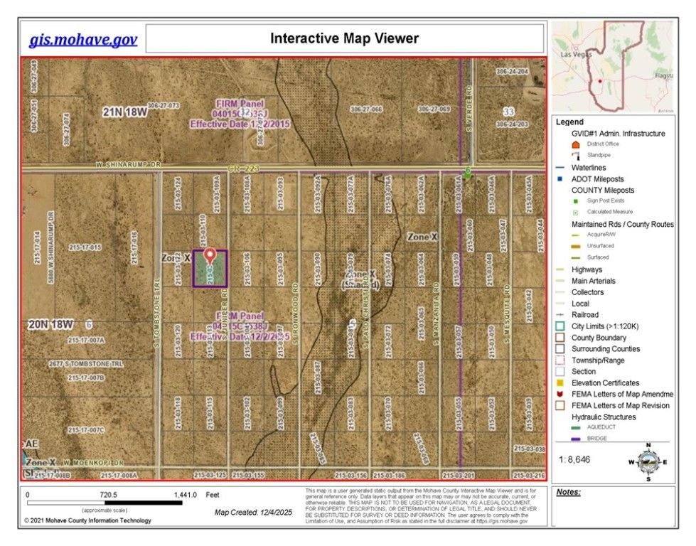 2565 S Juniper Road, Golden Valley, AZ 86413