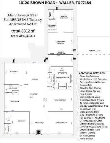 16120 Brown Road, Waller, TX 77484