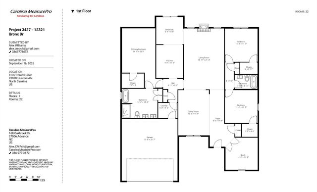 12321 Bronx Drive, Huntersville, NC 28078