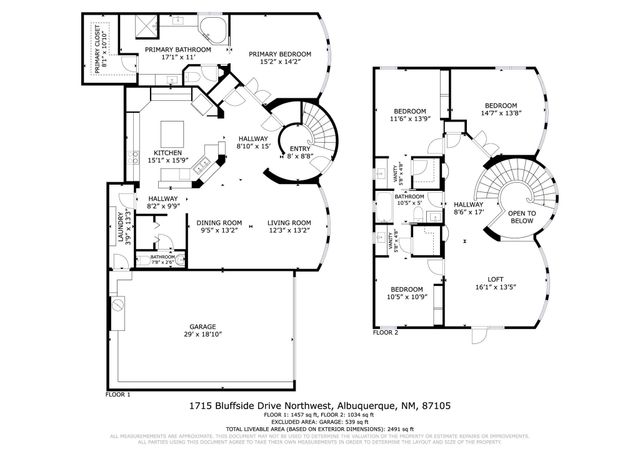 1715 Bluffside Drive NW, Albuquerque, NM 87105