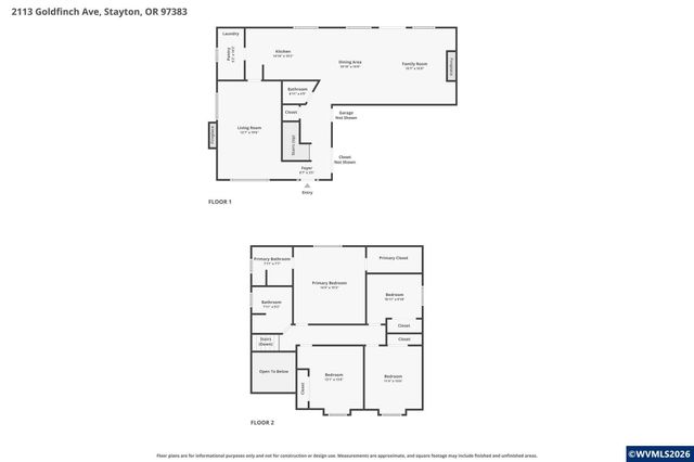 2113 Goldfinch Av SE, Stayton, OR 97383