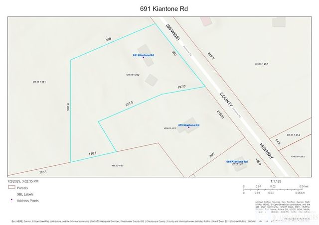 691 Kiantone Road, Kiantone, NY 14701