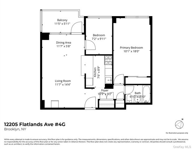 12205 Flatlands Avenue 4G, Brooklyn, NY 11207
