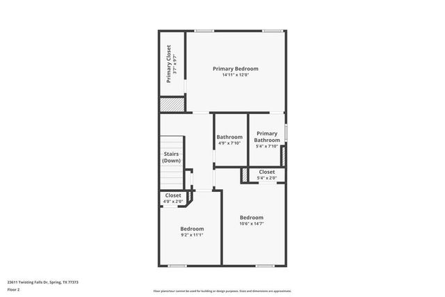 23611 Twisting Falls Drive, Spring, TX 77373