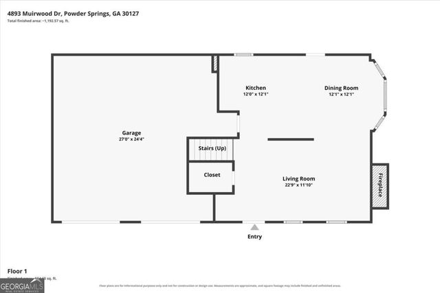 4893 Muirwood Drive, Powder Springs, GA 30127