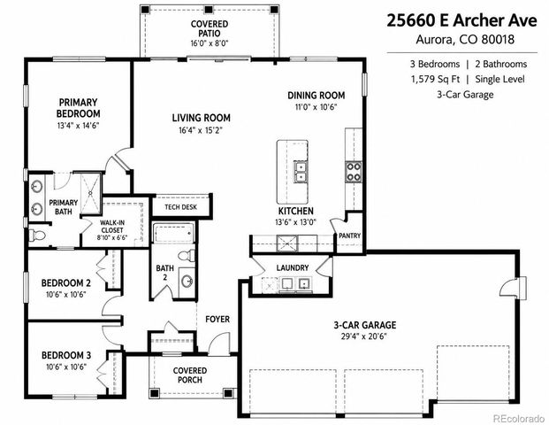 25660 E Archer Avenue, Aurora, CO 80018