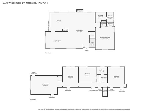 2739 Windemere Dr, Nashville, TN 37214