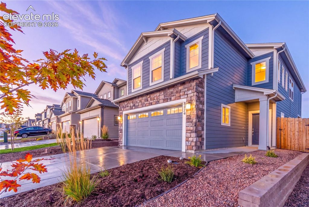 8474 Blue Feather Loop, Colorado Springs, CO 80908 — exterior