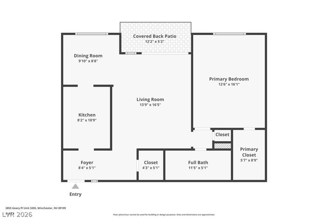 2855 Geary Place 3205, Las Vegas, NV 89109