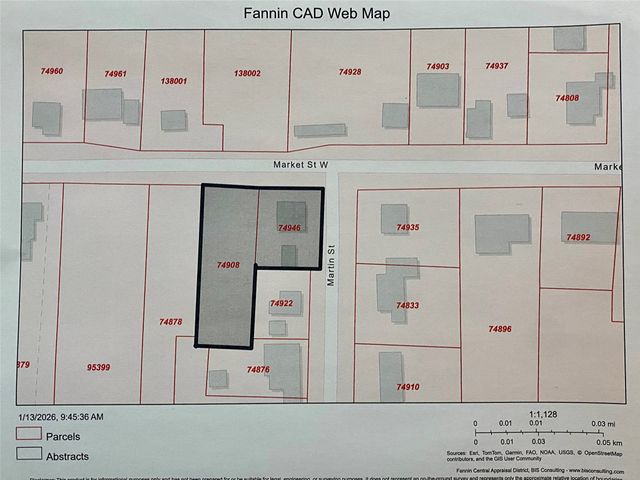 1201 1203 Market Street W, Honey Grove, TX 75446