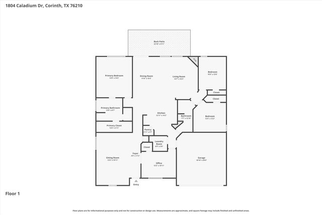 1804 Caladium Drive, Corinth, TX 76210