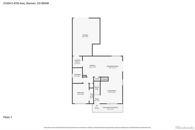 21434 E 47th Avenue, Denver, CO 80249