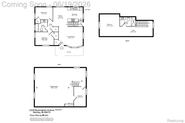 2330 Buckingham Avenue, Berkley, MI 48072