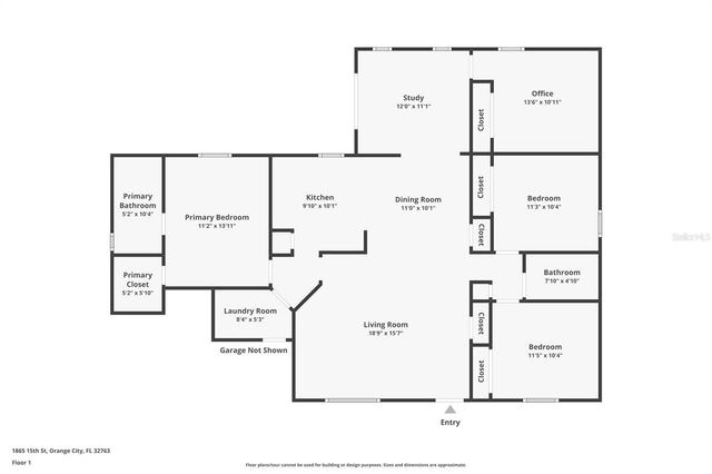 1865 15TH STREET, Orange City, FL 32763