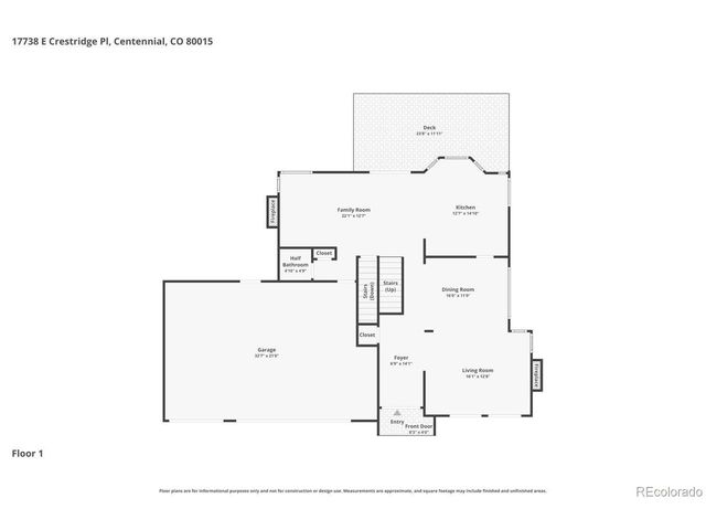 17738 E Crestridge Pl, Centennial, CO 80015