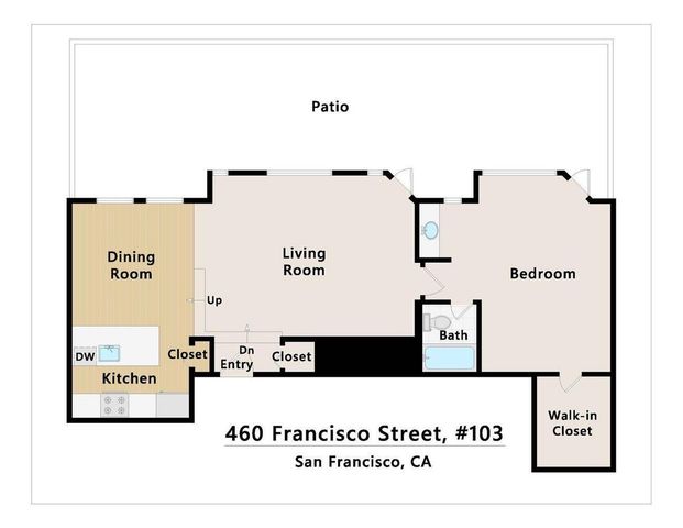 460 Francisco Street 103, San Francisco, CA 94133