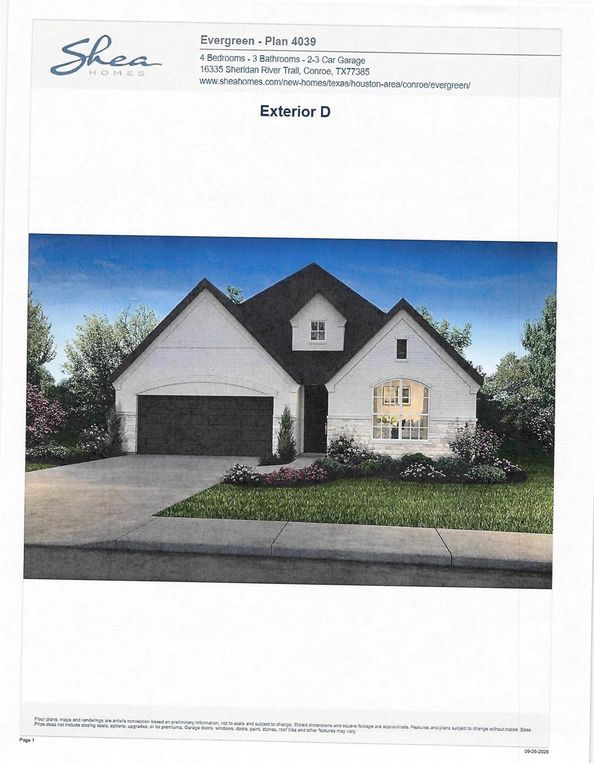 15914 Mahogany Mist Drive, Conroe, TX 77302