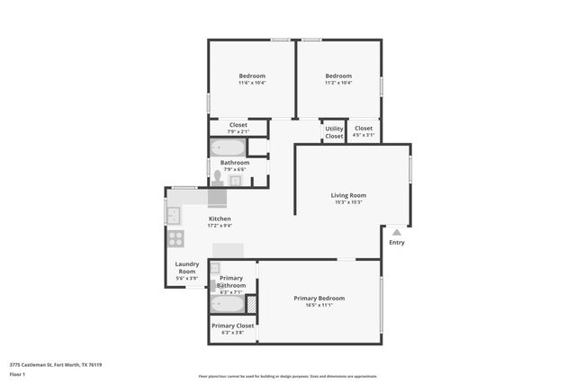 3775 CASTLEMAN Street, Fort Worth, TX 76119
