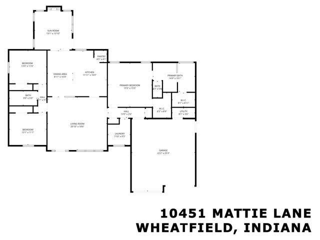 10451 Mattie Lane, Wheatfield, IN 46392