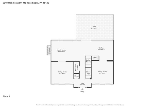 5010 Oak Point Drive, Kennedy Twp, PA 15136