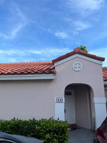 1542 Springside Dr 1542, Weston, FL 33326