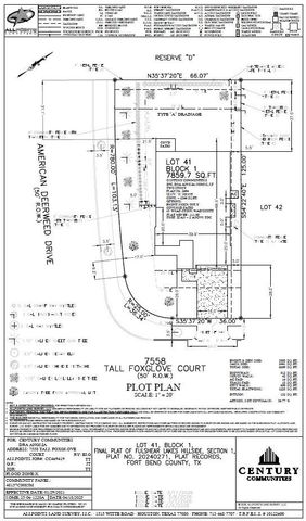 7558 Tall Foxglove Court, Fulshear, TX 77441