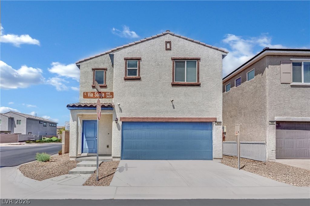 3674 Via Sonja Avenue, Las Vegas, NV 89115 — exterior