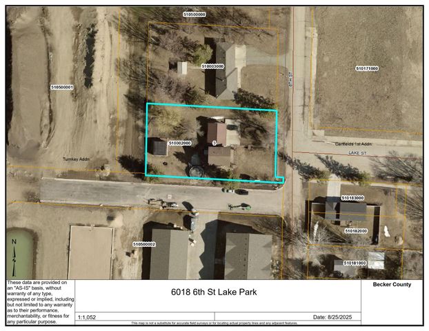 6018 6th Street, Lake Park, MN 56554