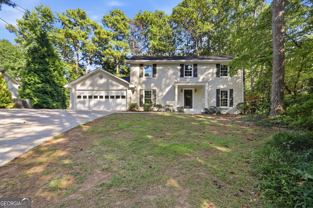 1215 Lake Crest Terrace, Roswell, GA 30075 — exterior