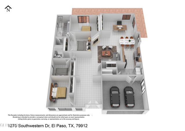 1273 SOUTHWESTERN Drive, El Paso, TX 79912