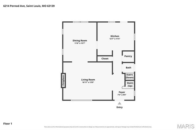 6214 Pernod Avenue, St Louis, MO 63139