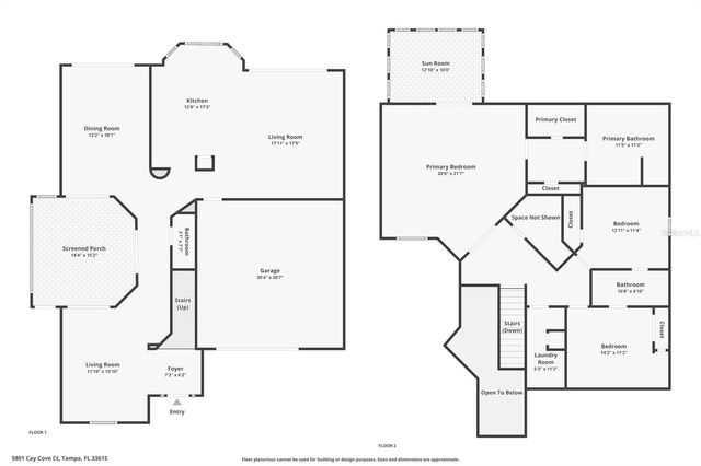 5801 CAY COVE COURT, Tampa, FL 33615