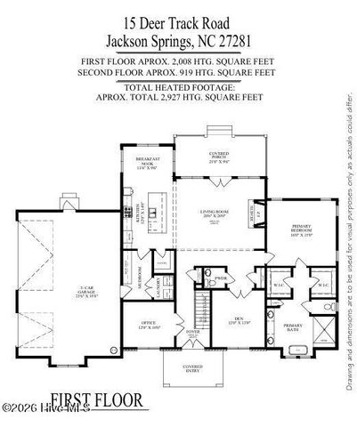 15 Deer Track Road, Jackson Springs, NC 27281
