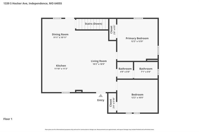 1339 S Hocker Avenue, Independence, MO 64055