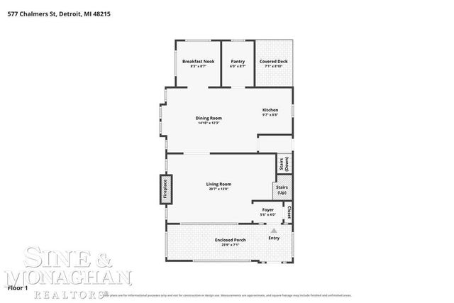 577 Chalmers Street, Detroit, MI 48215