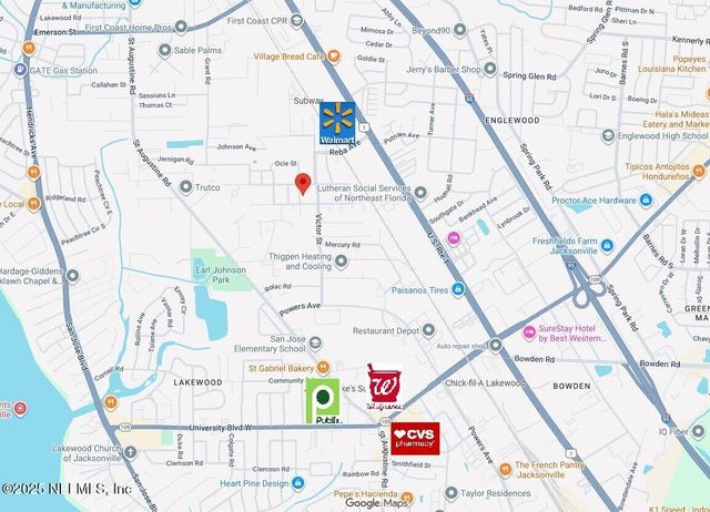 4527 CLAIRMONT Road, Jacksonville, FL 32207