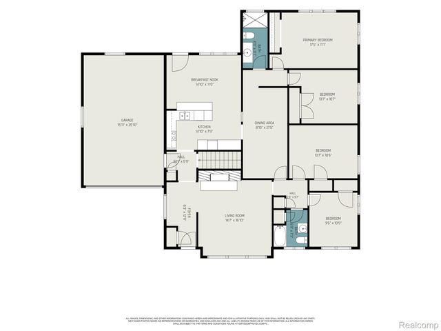 21695 Rougewood Drive, Southfield, MI 48033