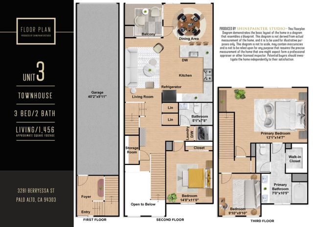 3281 Berryessa Street 3, Palo Alto, CA 94303