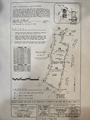 Lot 18A Scenic Heights Road, Rogers, KY 41365