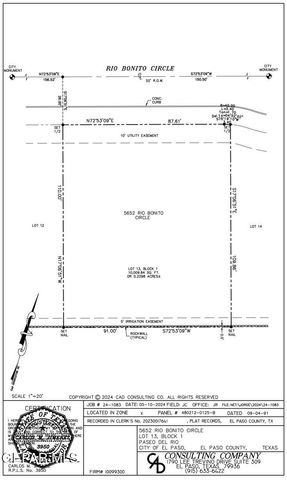 5652 RIO BONITO Circle, El Paso, TX 79932