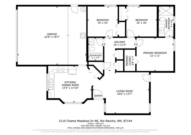 3110 Chama Meadows Drive NE, Rio Rancho, NM 87144
