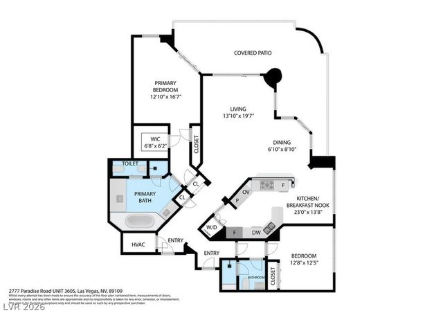 2777 Paradise Road 3605, Las Vegas, NV 89109