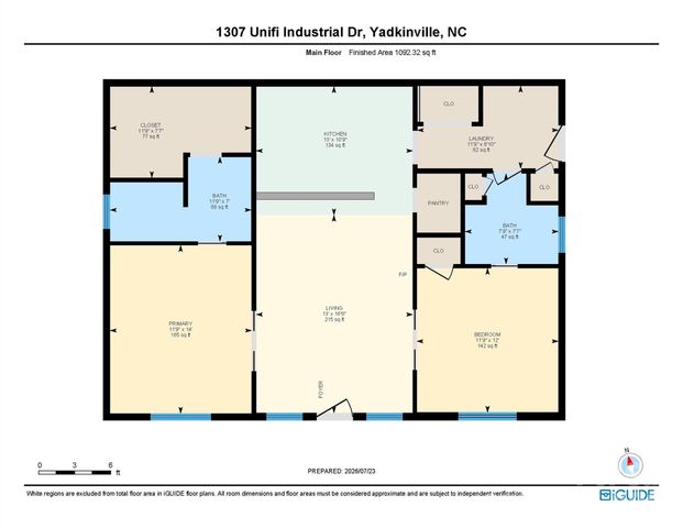 1307 Unifi Industrial Drive, Yadkinville, NC 27055