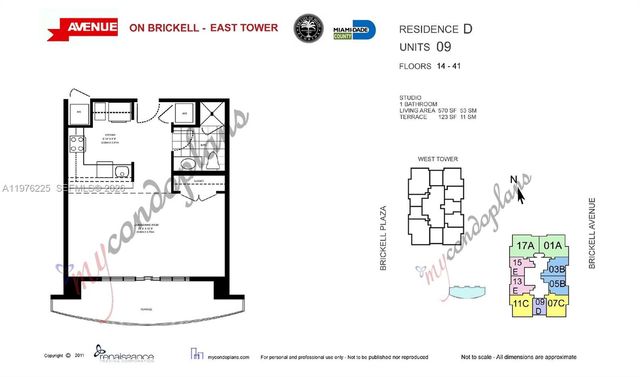 1060 S Brickell Ave 1709, Miami, FL 33131