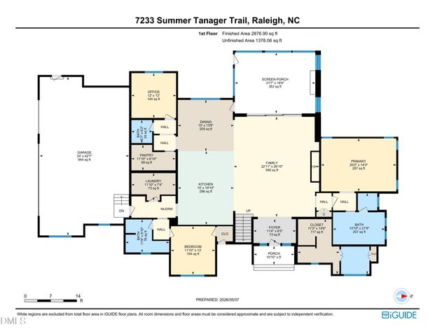 7233 Summer Tanager Trail, Raleigh, NC 27614