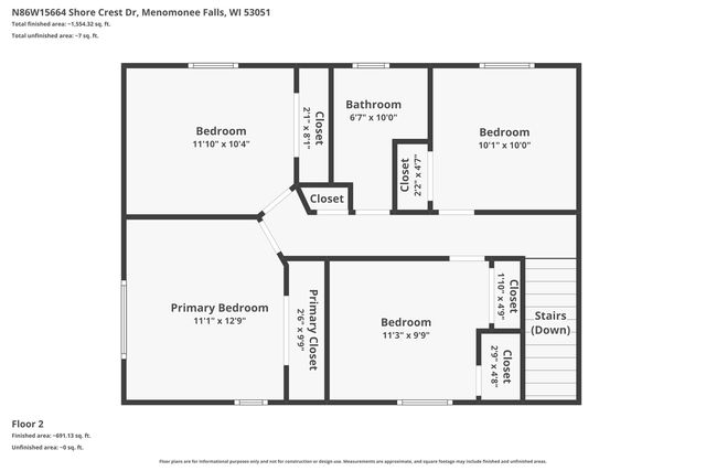 N86W15664 Shore Crest DRIVE, Menomonee Falls, WI 53051