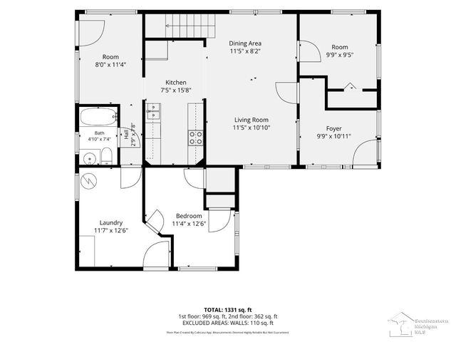 4346 4th Street, Luna Pier, MI 48157