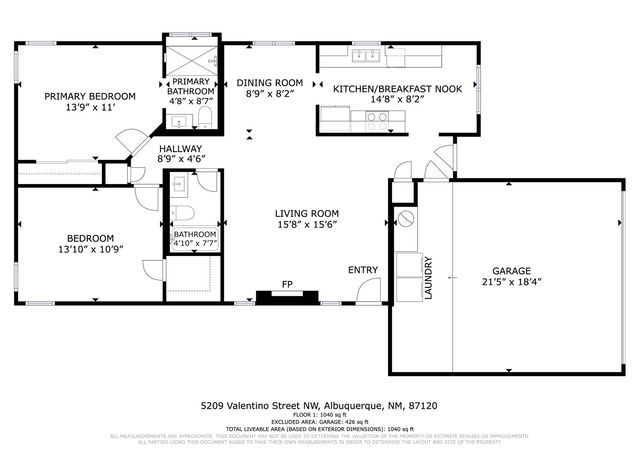 5209 Valentino Street NW, Albuquerque, NM 87120
